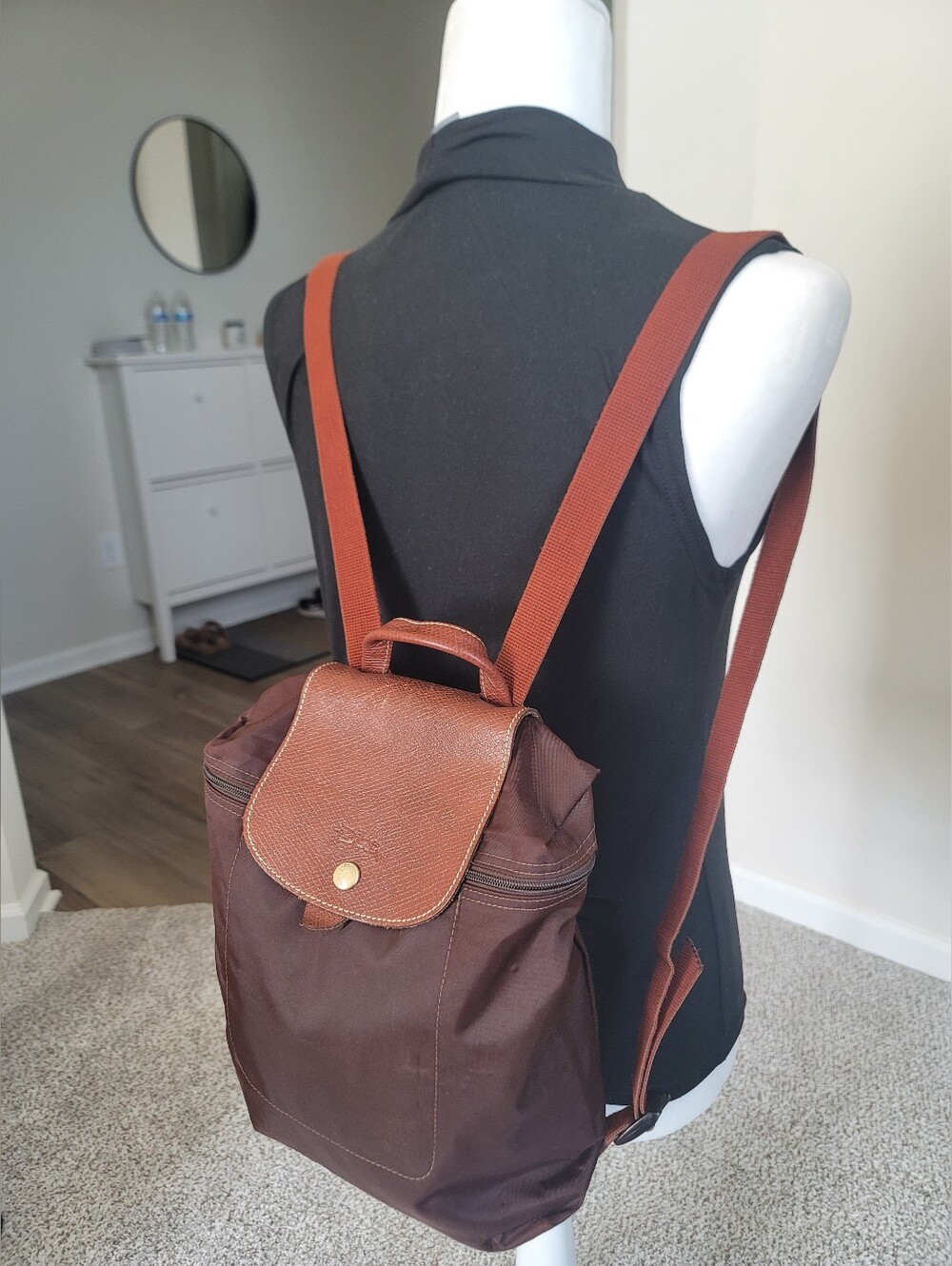 Le Pliage Nylon Canvas Backpack
